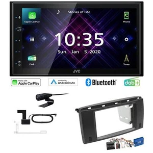 JVC Autoradio Apple CarPlay Android DAB+ für Mercedes Benz R-Klasse inkl Canbus - Bild 1 von 8