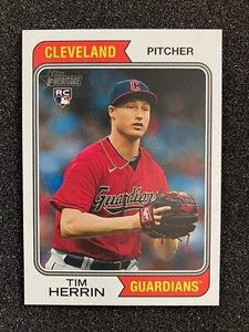 2023 Topps Heritage High Number #639 Tim Herrin - Cleveland Guardians radiocontrol - Imagen 1 de 1