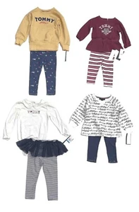 Tommy Hilfiger Baby/Toddler Girls Printed Leggings Sets; Sizes 24M-4T, NWT - Picture 1 of 6
