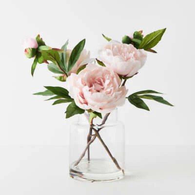 Floral Arrangement Peony Mix in Vase - Pink - Image 1 of 2