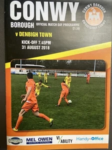 Conwy Borough v Denbigh Town(Cymru Alliance 2018/19) 31/8/2018 - Picture 1 of 2