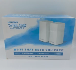 LINKSYS Velop AC2600 Whole Home Wi-Fi System Dual Band Series - 2 Set S44A - Picture 1 of 16