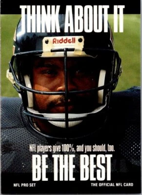 1991 Pro Set #728 Mike Singletary NearMint/Mint - Image 1 of 2