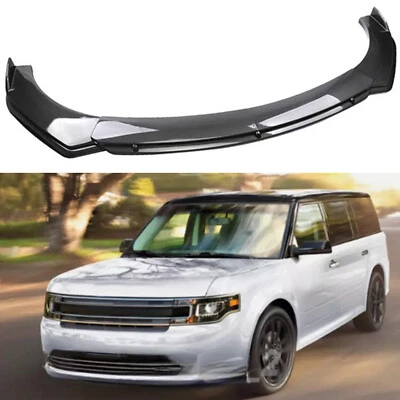 For Ford Flex 2009-2019 Front Bumper Lip Spoiler Splitter Diffuser - Imagem 1 de 4