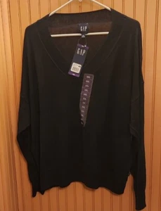 Neu mit Etikett GAP leichter Damenpullover mit V-Ausschnitt Größe XXL - Bild 1 von 5