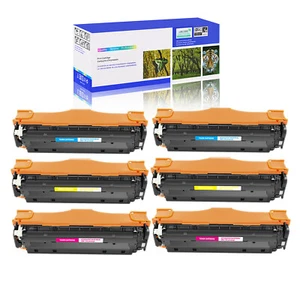 6PK Toner CE411A-413A C/Y/M Set for HP 305A LaserJet Pro 400 Color M451nw M475dw - Photo 1/24