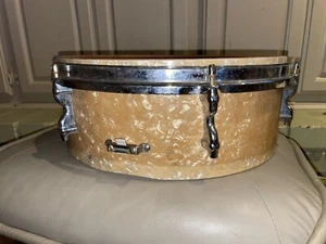 Premier 50s Olympic  14" x 5.5" Snare Drum 1002 Model Marine Finish - Picture 1 of 12