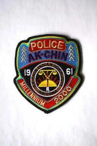 Ak-Chin Indian Community Police Millennium 2000 commemorative patch, Arizona - Picture 1 of 1