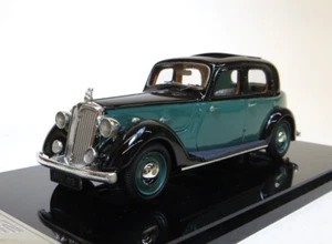 BHM MAJESTY CLASSICS MC02TT: 1939 ROVER P2 4-LIGHT SPORTS SALOON, BLACK/EMERALD. - Picture 1 of 13