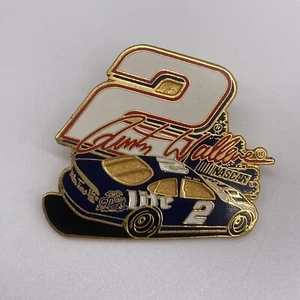 Vintage NASCAR Rusty Wallace Car Enamel Lapel Pin - Picture 1 of 4