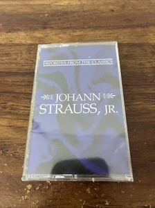 Favorites From The Classics Johann Strauss, Jr. Cassette Tape 2 Brand New - Picture 1 of 2