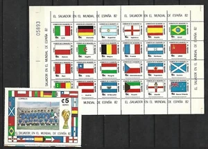 EL SALVADOR. Año: 1982. Tema: DEPORTES. FUTBOL. (Correo aéreo). - Picture 1 of 1