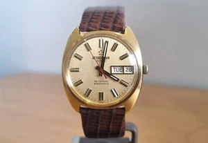 Vintage GP Eterna Sonic Seven Day Electronic Swiss 12 jewel Tuning Fork watch. - Picture 1 of 10