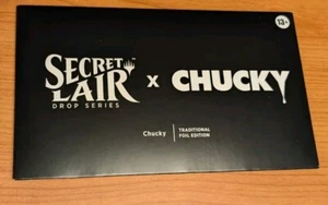 Secret Lair x Chucky mtg magic the gathering FOIL sealed IN HAND - Picture 1 of 2