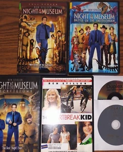 Ben Stiller 6 Comedy DVD Lot Night At The Museum Heartbreak Kid Zoolander Duplex - Picture 1 of 7