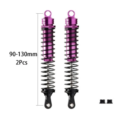 Amortiguador de aceite 110 mm/130 mm para camión RC 1/8 HSP AXIAL KYOSHO NANDO TRAXXAS Foto 1 de 4