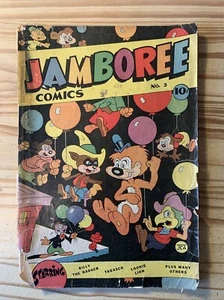 Jamboree #3 (1946) low grade, no back cover, very rare - Imagen 1 de 17