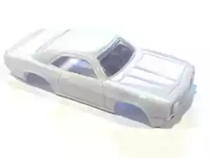 AUTO WORLD UNLACKIERT AFX/XTRACTION '69 CHEVY CAMARO SLOT CAR KAROSSERIE - Bild 1 von 3