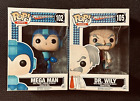 Funko Pop Video Games : Mega Man 102 & Dr. Wily 105 / NEW