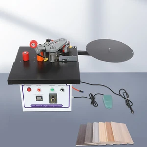 1200W Portable Edge Bander Machine Double-Sided Gluing Wood Banding Machine 110V - Picture 1 of 15