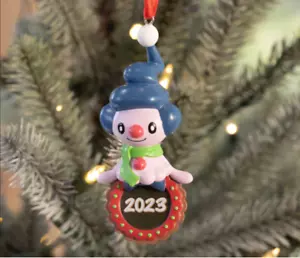Pokemon Ornamento Mimo Jr. Holiday NUOVO mai aperto 2023 decorazione albero di Natale limitata - Foto 1 di 4