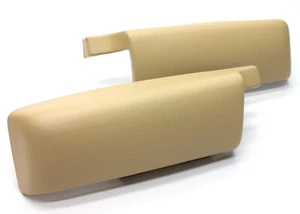 New Tan Door Panel Arm Rest Repair Caps Covers PAIR / 1996-2005 ASTRO SAFARI VAN - Picture 1 of 8