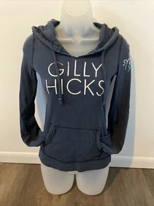 Gilly Hicks Y2K Pullover Baumwolle Kapuzenpullover tailliert Preppy XS Extra Small - Bild 1 von 24