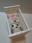 Dolls House Cot Bedding Set 1/12 Scale ..SMALL LOL OR MINI DOLLS (SG27)