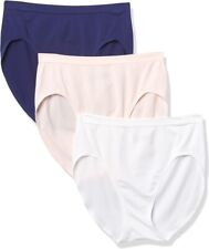 BALI DFESH3 3-Pack Easylite Seamless Hi Cut Brief Underwear Panty Multi Sz 9 2X