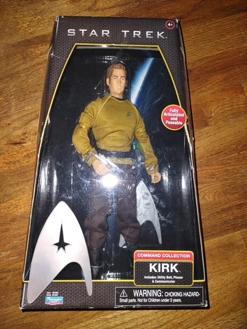 Playmates Star Trek Command Collection Kirk 12" Action Figure - Sealed - 2009 Cover