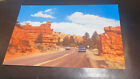 Red Canyon Utah C1950's Highway 12, Vintage Cars Unposted Mint Condition