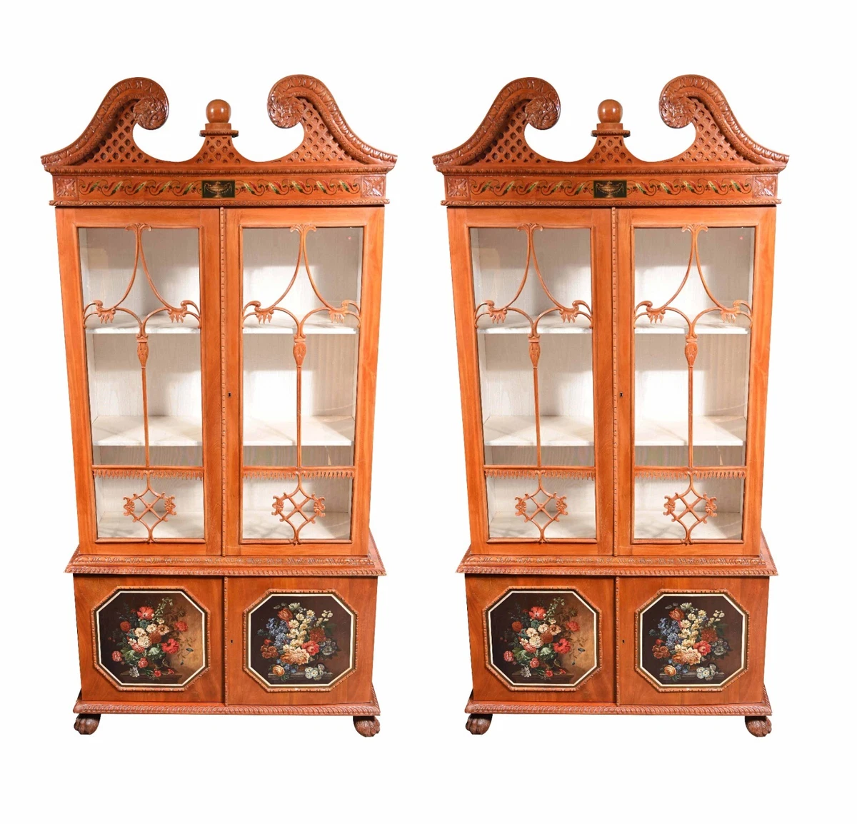Glass Antique Display Cabinets 1900-1950 for sale | eBay