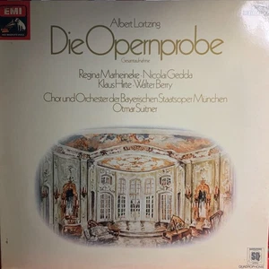 LORTZING-DIE OPERNPROBE-GEDDA-ORIGINAL 1975 EMI VINYL-VINTAGE-USED-GERMANY - Picture 1 of 7