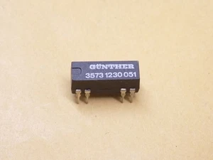 1x GUNTER REED RELAY 3573-1230-051 5VDC-SPDT V DIL 100VAC/VDC 0,5A - Picture 1 of 4