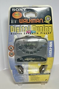 Vintage Sony Walkman WM-FX251 AM/FM Radio Stereo Cassette Player Neu Versiegelt NOS - Bild 1 von 18