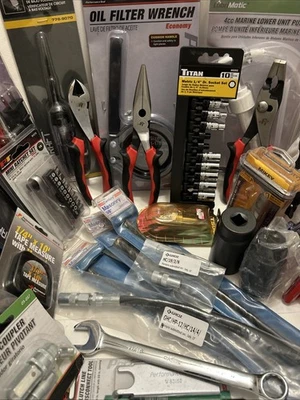 NEW Tool Lot Auction, Various New Hand Tools, And Other Handy Items For Auction - Image 1 of 4