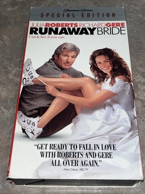 Runaway Bride (VHS, 2000, Special Edition) Richard Gere, Julia Roberts **TESTED* - Image 1 of 4
