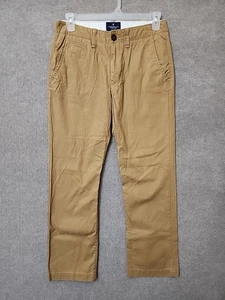 American Eagle Original Straight Chino Hose Herren 31x30 Braun Baumwolle - Bild 1 von 9
