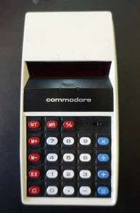 Commodore Taschenrechner,  887dD, USA, Funktionsfähig, Electronic Calculator - Bild 1 von 5