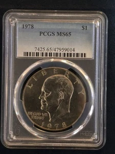 1978 $1 PCGS MS65 - Picture 1 of 3