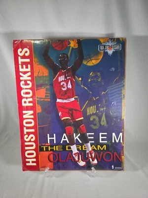 NBA Jam Session Houston Rockets Hakeem The Dream Olajuwon 1993 Poster 16 x 20 - Image 1 of 4