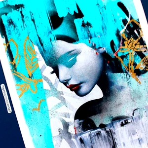 SIGNED HUSH ART PRINT NUMBERED EDITION OF 150 - Picture 1 of 8