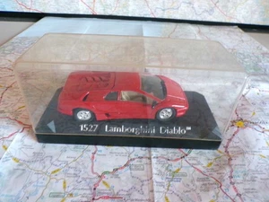 LAMBORGHINI Diablo rouge 1990 Ancienne SOLIDO 1/43 en Boite réf 1527 - Picture 1 of 1