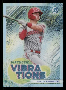 2022 Bowman Chrome Virtuosic Vibrations #VV9 Austin Hendrick - Picture 1 of 2