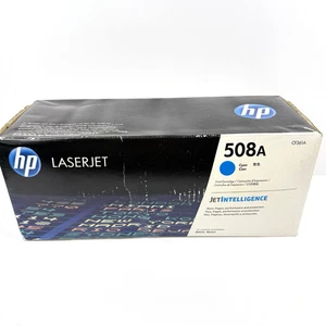Genuine HP 508 A LaserJet Cyan Toner Cartridge CF361A *Damaged Box* - Afbeelding 1 van 9