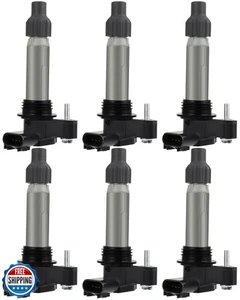 ECCPP Pack of 6 Ignition Coils for Cadillac for Chevy for GMC for Camaro CTS - Picture 1 of 5