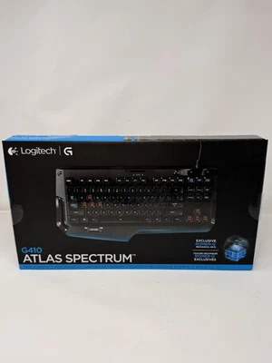 Logitech G410 Atlas Spectrum TKL RGB Mechanical Keyboard Romer-G - Open Box - Image 1 of 4