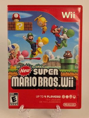New Super Mario Bros. Wii (Nintendo Wii, 2009)➡️CIB  - Tested - Near Mint 📀! - Image 1 of 4