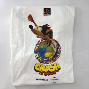 Camiseta De Colección Años 90 Crash Bandicoot 2 SIN LAVAR Playstation Videojuego Camiseta Grande - Imagen 1 de 14