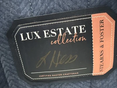 STEARNS & FOSTER LUX ESTATE KING PILLOWTOP FIRM MATTRESS NEW CLEARANCE FAST SHIP - Image 1 of 4